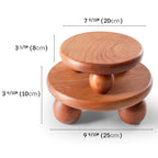 Handmade Wooden Presentation Stand - High Quality Decorative and Functional Stand Small Size 20cm 