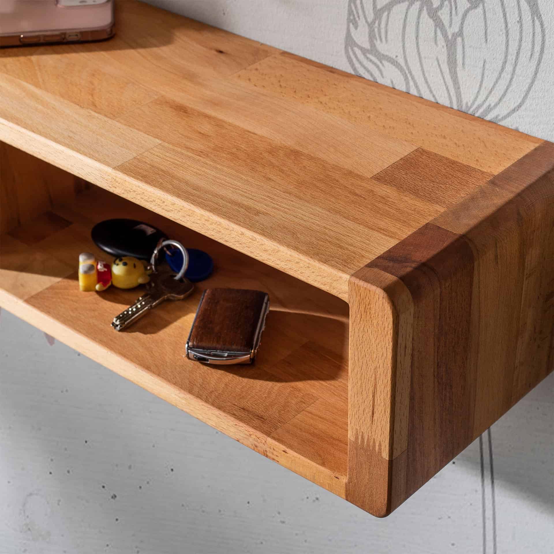 Wooden Decorative Design Wall Shelf Organizer Without Covers Library Bookcase Bathroom and Kitchen Large