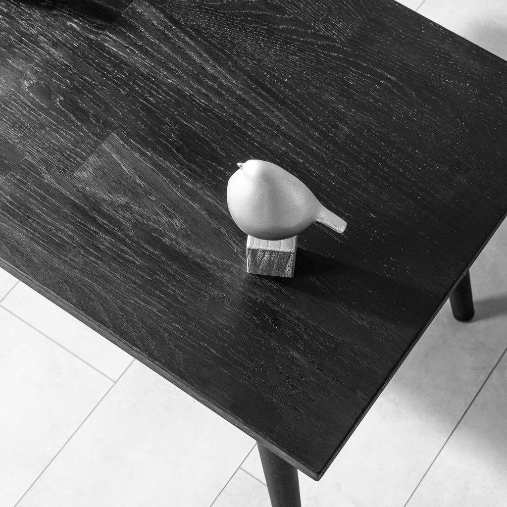 Oak Coffee Table, Black