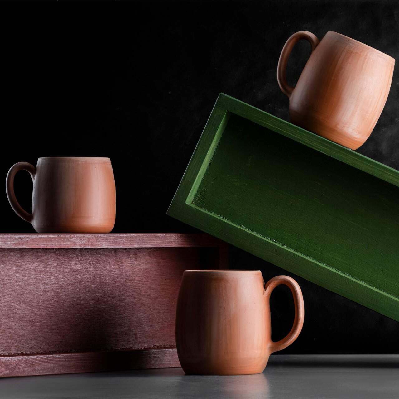 Handmade Ceramic Mug Set