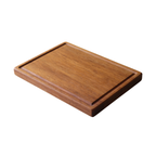 Solid Iroko Handmade Wooden Cutting Board | Presentation, Serving and Decorative Use, Wooden Chopping Board
