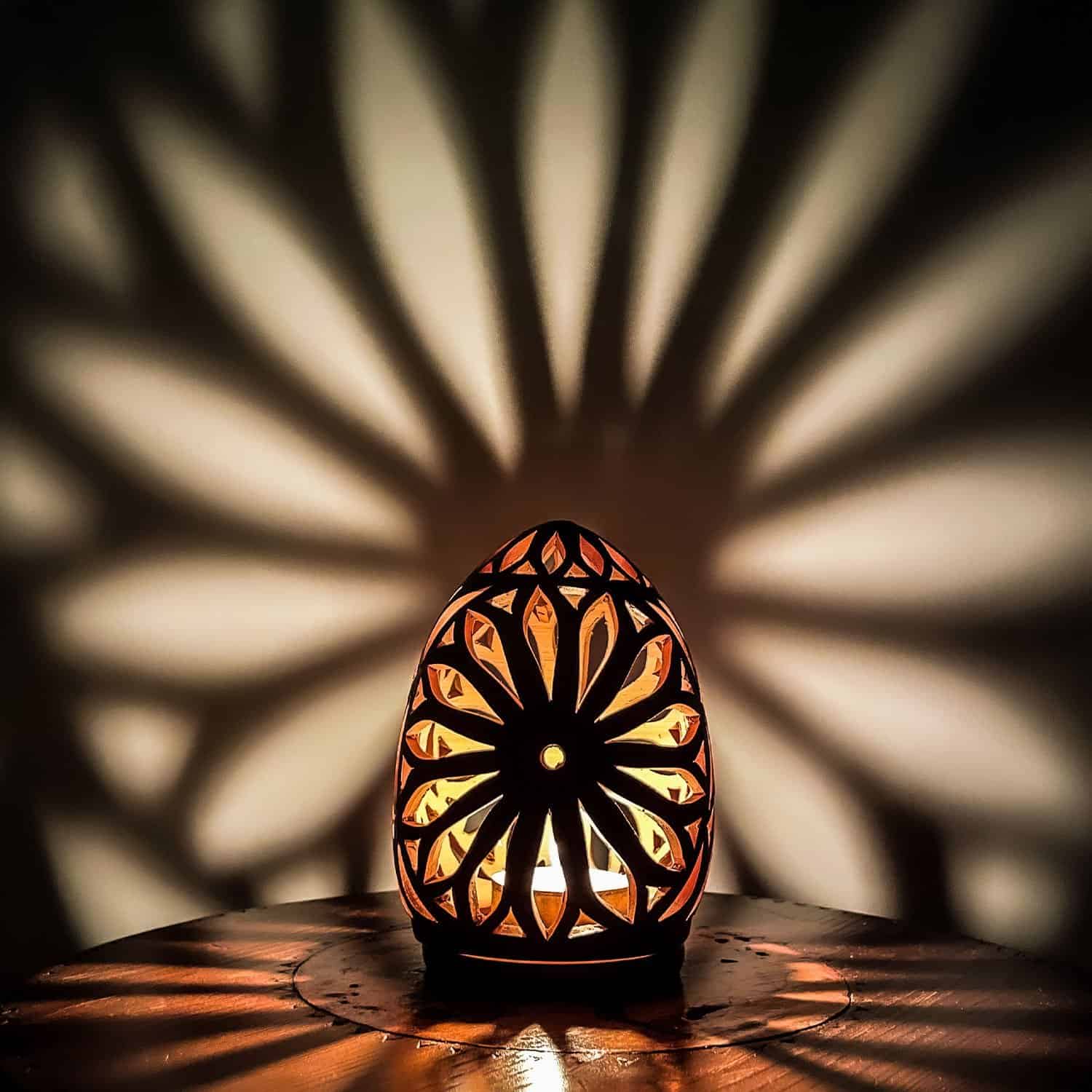 Handmade Ceramic Decorative Candle Holder