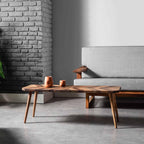 Herringbone Walnut Coffee Table