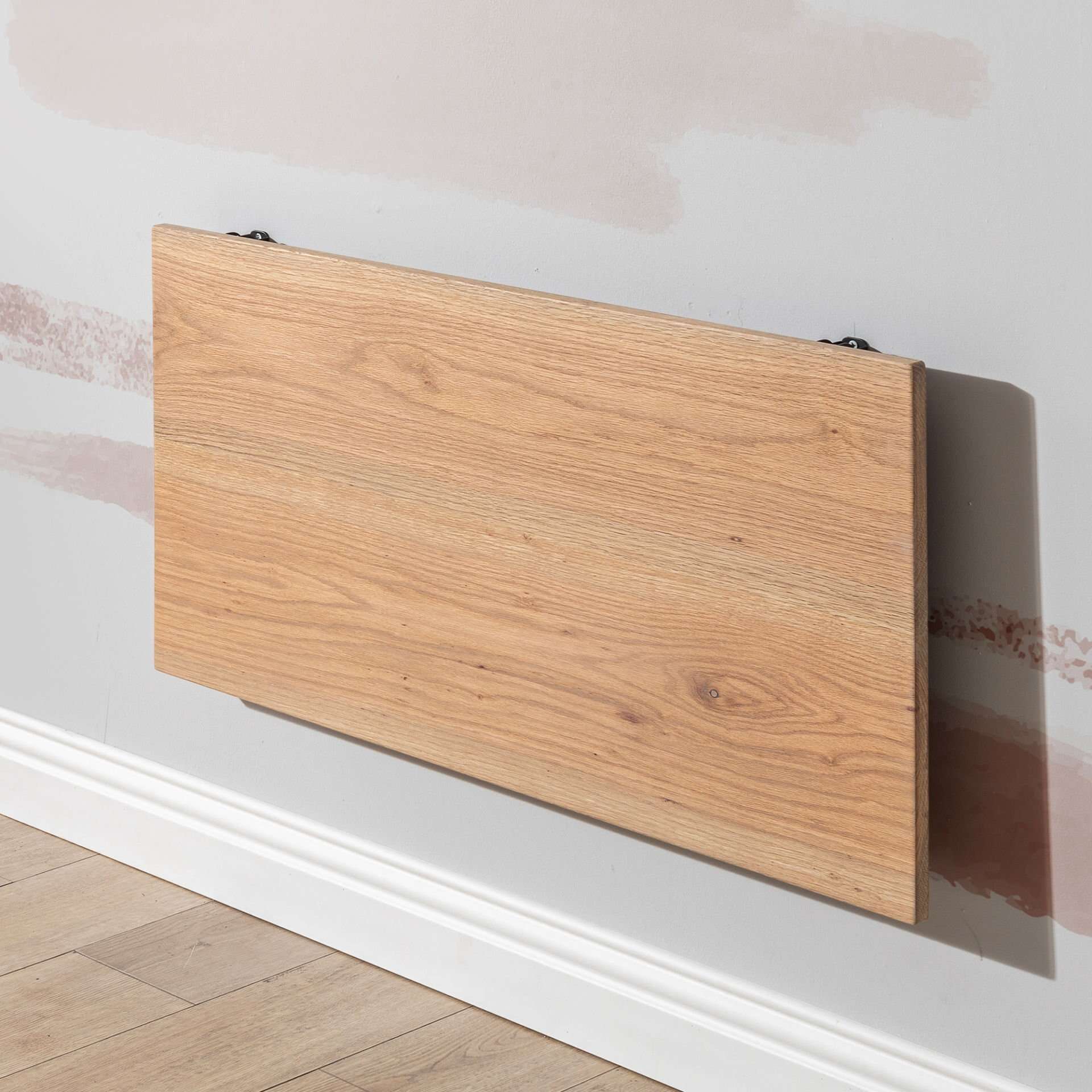Folding Table-Solid Oak