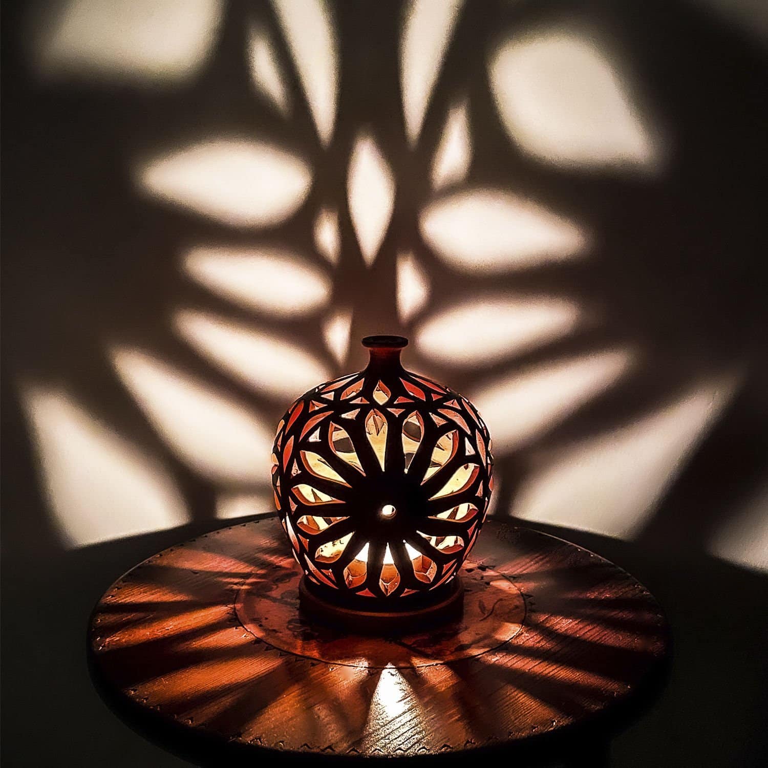 Handmade Ceramic Decorative Candle Holder