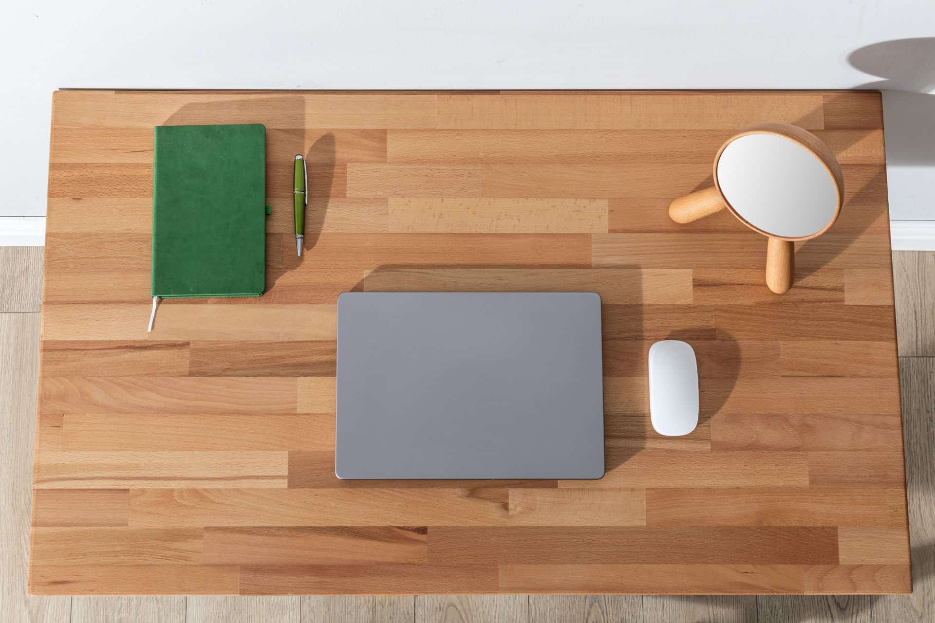 Handmade Beech-Wall Mounted Folding Table Kitchen Balcony Table Laptop Desk