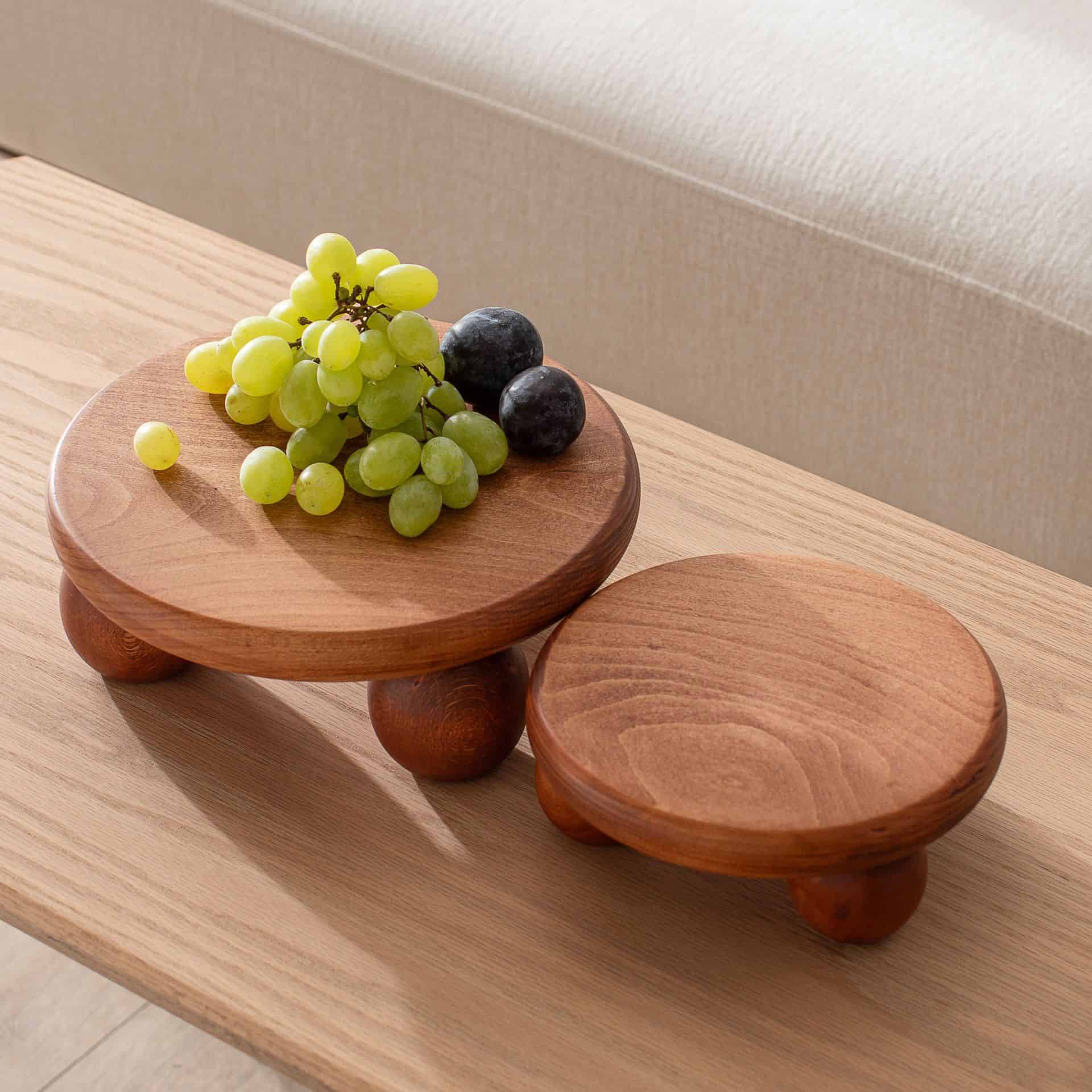 Handmade Wooden Presentation Stand - High Quality Decorative and Functional Stand Small Size 20cm 