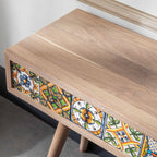 Handmade Oak Side Table, Nesting Table 