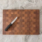 Endgrain Iroko Cutting and Serving Board – Handmade | Aesthetics, Durability and Timeless Design