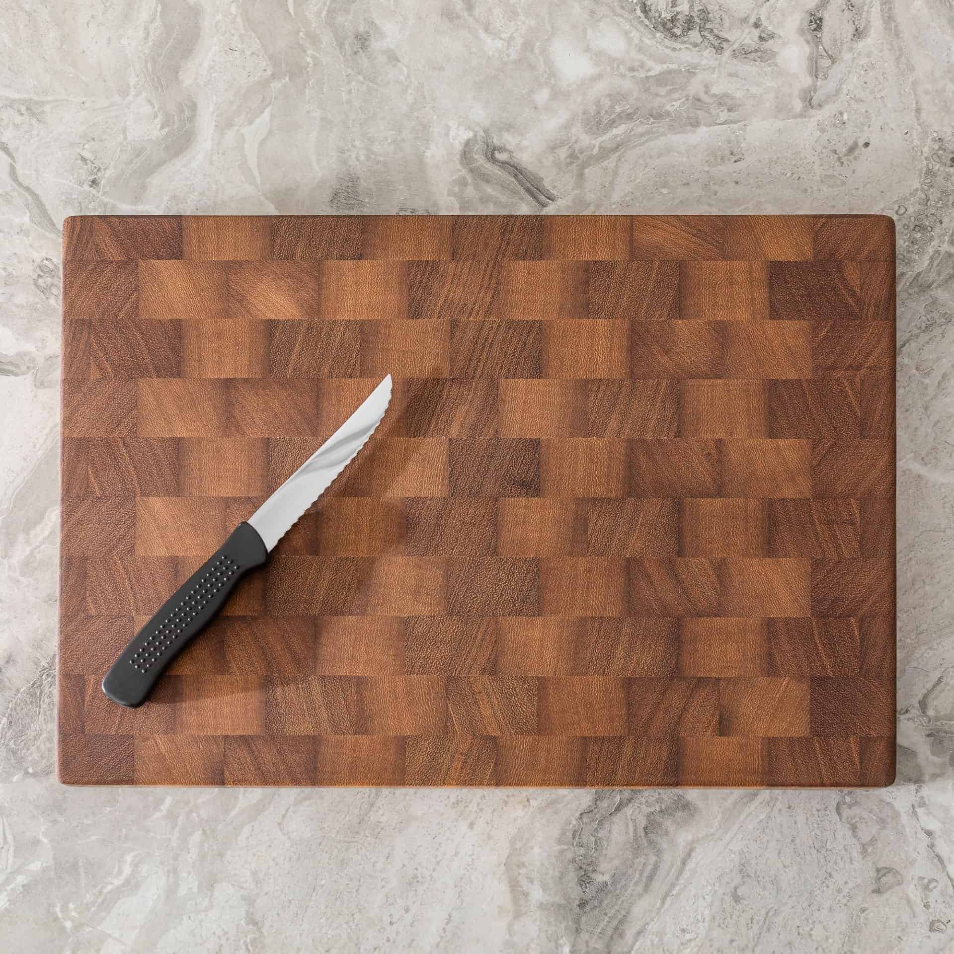 Endgrain Iroko Cutting and Serving Board – Handmade | Aesthetics, Durability and Timeless Design