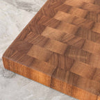 Endgrain Iroko Cutting and Serving Board – Handmade | Aesthetics, Durability and Timeless Design