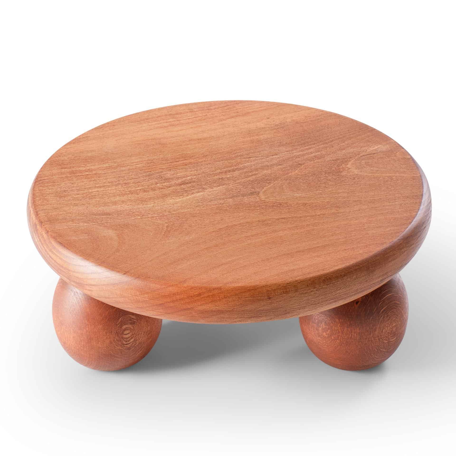 Handmade Wooden Presentation Stand - High Quality Decorative and Functional Stand Set of 2