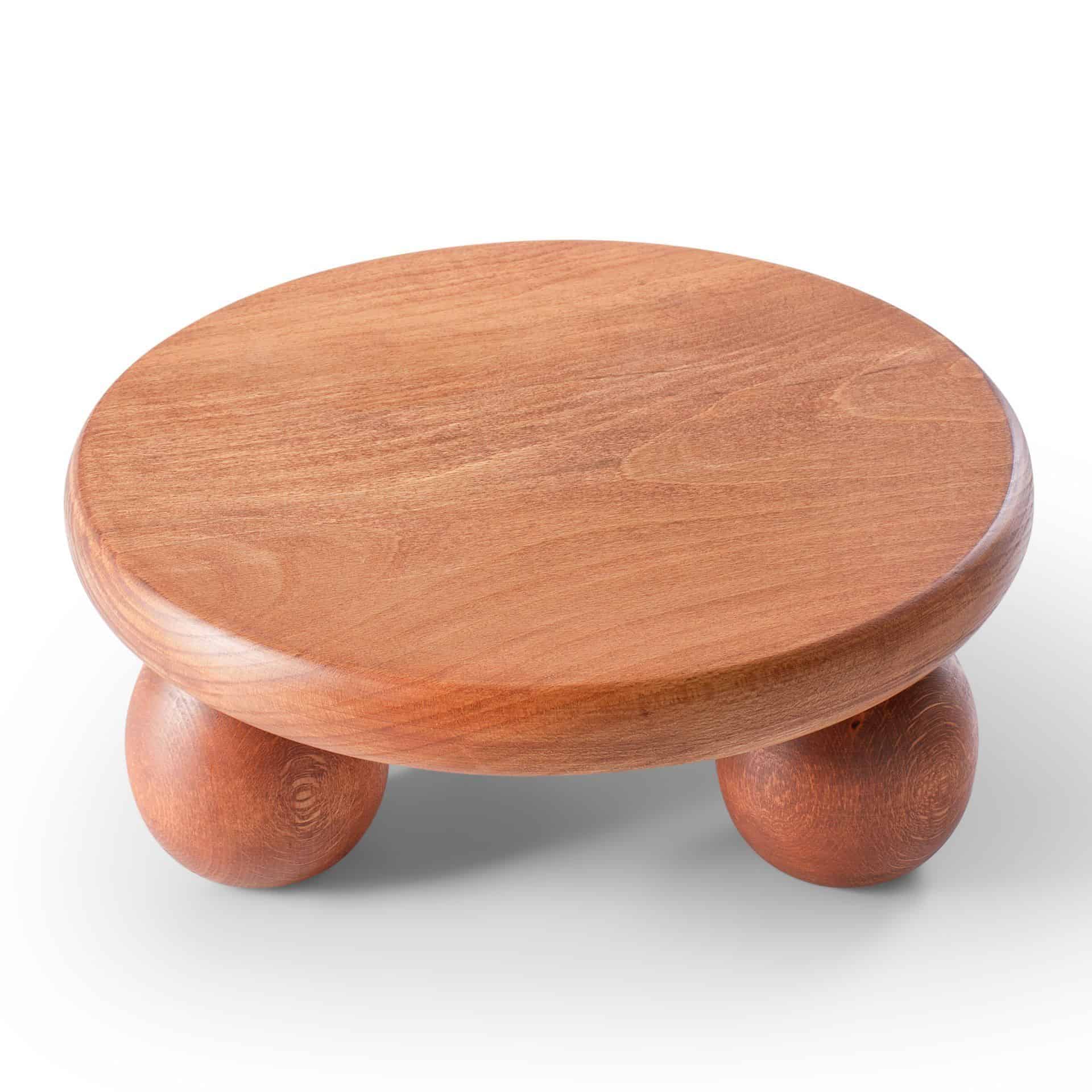 Handmade Wooden Presentation Stand - High Quality Decorative and Functional Stand Large size 25cm