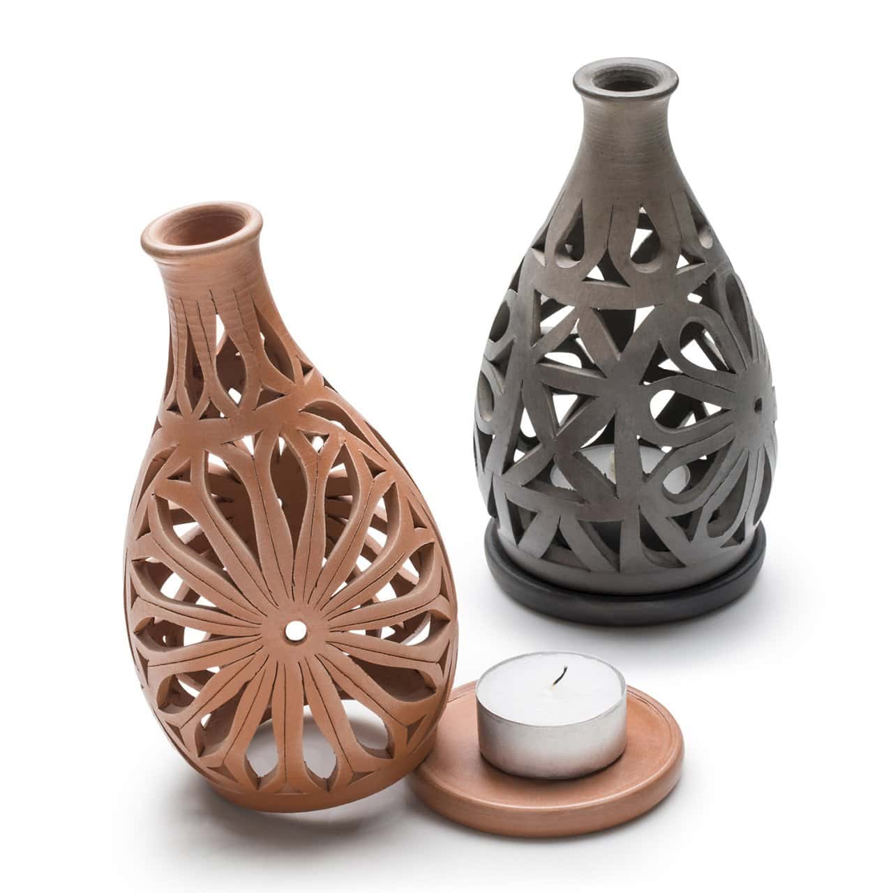 Handmade Vase Candle Holder