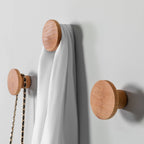 4-Piece Handmade Wooden Wall Hanger - Decorative and Stylish Design